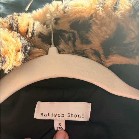 Chic Leopard Print Teddy Jacket - Picture 3 of 4